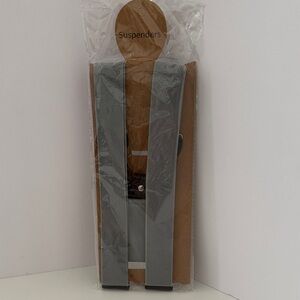 Kids Gray Suspenders